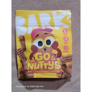 New Sealed Barbox Go Nuttys Soft Baked Dog Treats
